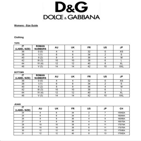 dolce gabbana women shoe size conversion|dolce gabbana size conversion.